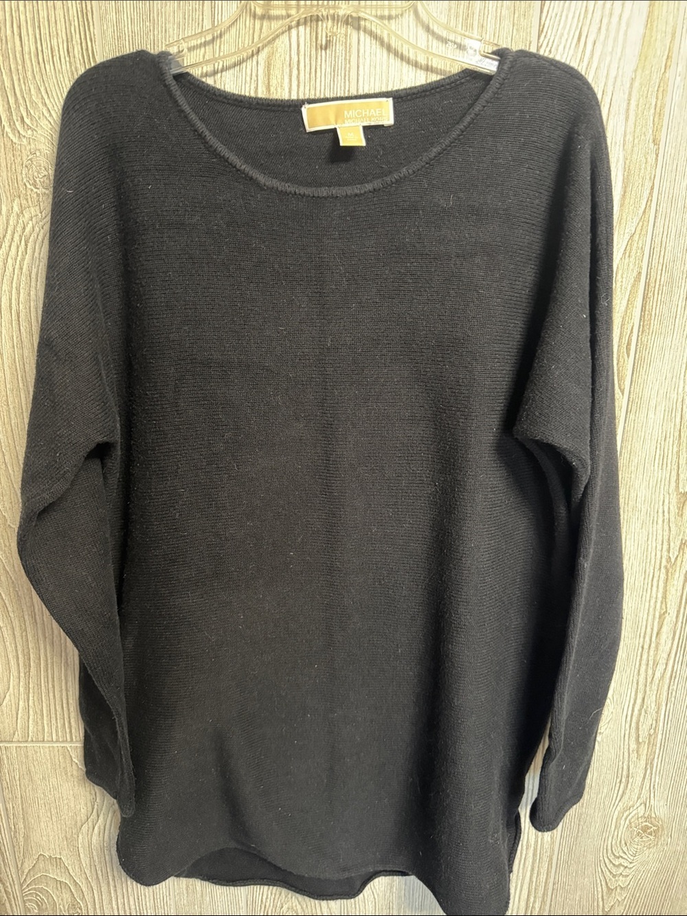 Michael Kors Black Crewneck Sweater